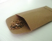 25 WILDFLOWER SEED FILLED Kraft paper envelope favors- butterfly and hummingbird mix