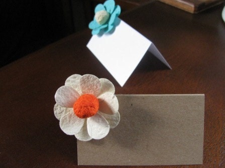 DIY kit for plantable flower escort cards- set of 120