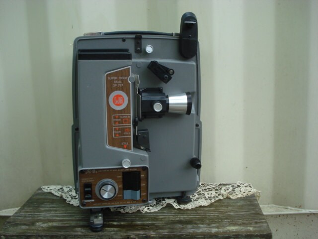 Vintage DeJur Projector Super 8 Dual DP 787