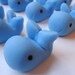Fondant Cupcake Toppers - Whales - 3D