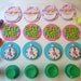 Edible Wonderland Cupcake Toppers - Fondant Cupcake Toppers - Wonderland Mix