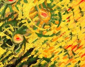 WAR of the WORLDS -  original oil painting 16x20