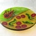 Chagas Disease Fused Glass Plate Made to Order