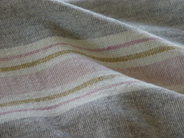 Available to ship Friday, February 21, 2014.   Merino Wool Blanket Hand Woven by Dianne Nordt