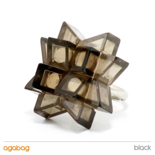 Star ring made with LEGO bricks