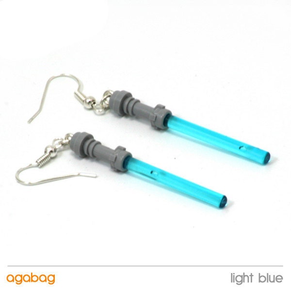 LEGO Star Wars lightsaber earrings