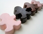 All Natural EARTH FRIENDLY Biodegradable HANDMADE People Skin Color Soy Crayons (Set of 4)