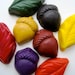 EARTH FRIENDLY Biodegradable HANDMADE Soy Crayons Leaves and Acorns (Set of 8)