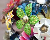 Solid Enamel Brooch Bouquet  Amanda Jane collection