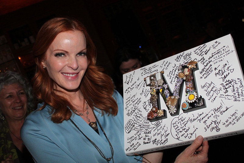 The Gracious Marcia Cross party