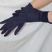Vintage Gloves 'Mary Poppins' in Navy