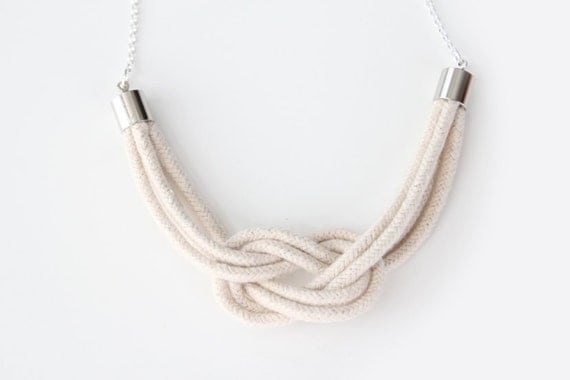 Rope Necklace - Be A Square Knot