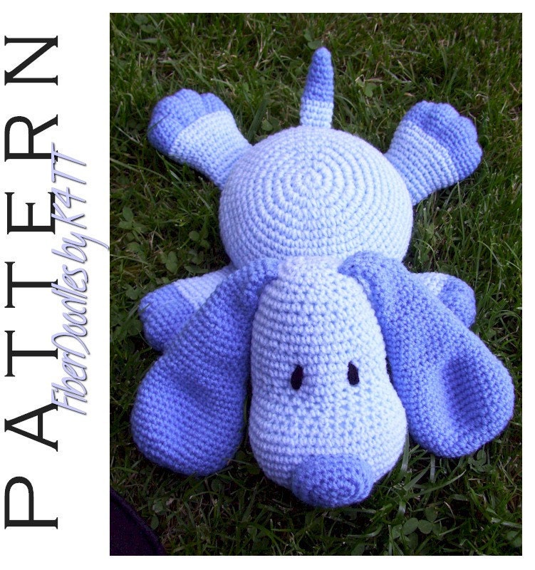 CROCHET PATTERN - Pillow Pal Puppy
