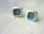 Chiyogami Origami Stud Earrings