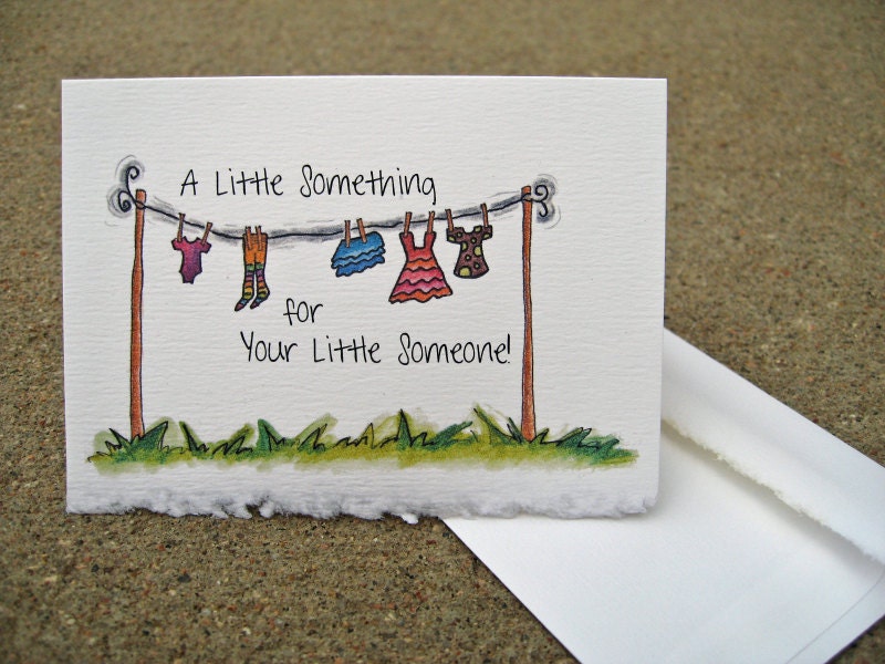 Baby Girl Shower Card - Baby Shower