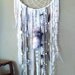 Huge White Dream Catcher, FREE SHIPPING Vintage Trims