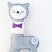 Felt Llama Brooch
