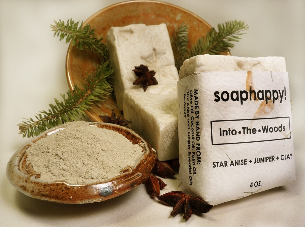 Into The Woods-- Star Anise Juniper Handmade Vegan Soap