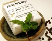 In Your Face, Peppermint and Peppercorn Handmade Soap