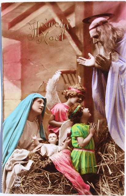 Real Photo - Manger Scene