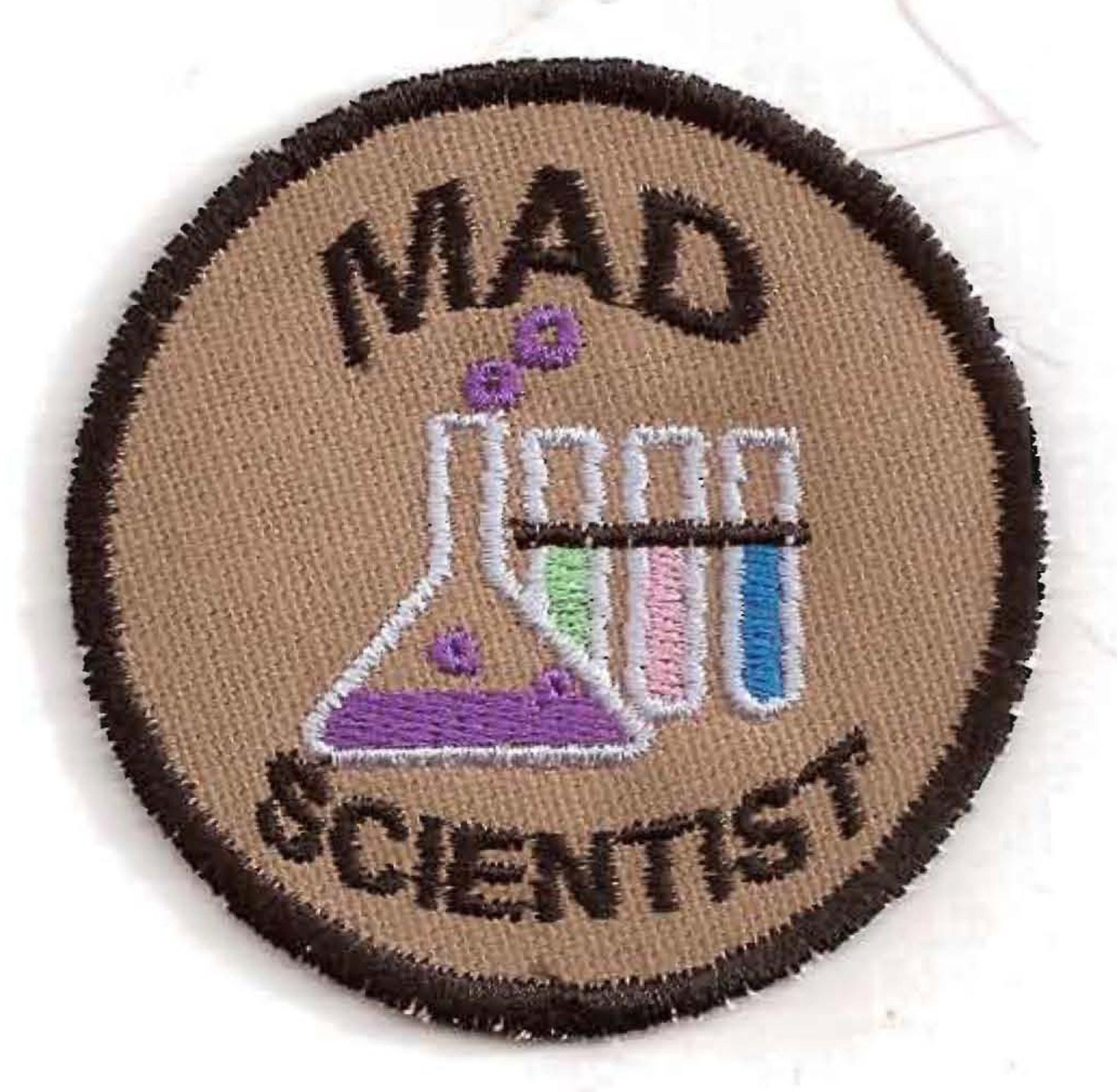 Mad Scientist Merit Badge Patch