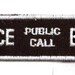 Doctor Who Police Call Box Patch