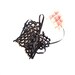 Victorian handmade lace cuff bracelet Gothic lace fashion statement Steampunk jewelry - black