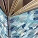 Wedding guest book or journal with handmade silver photo corners