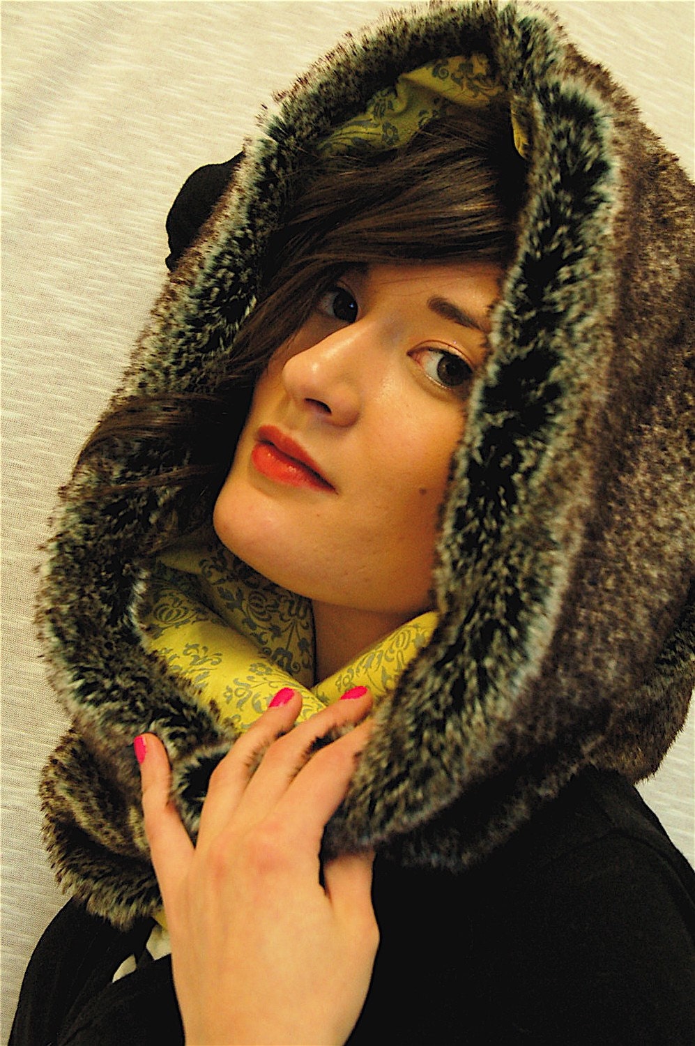 Faux Desert Fox Fur Tuesday Scarf