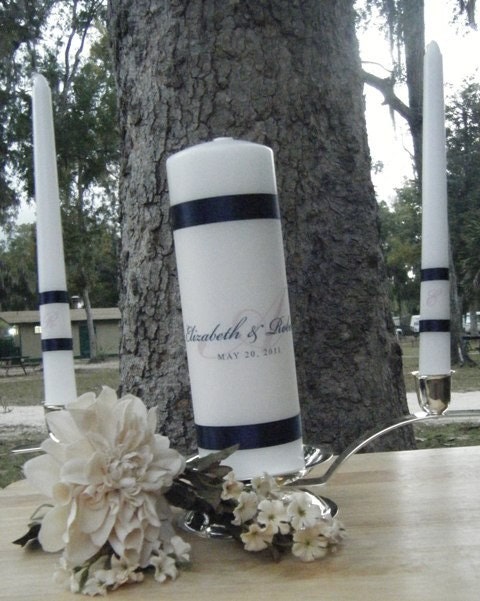 Monogram Unity Candle