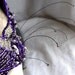 Cat masquerade mask, purple, womens, costume, accessories, handmade