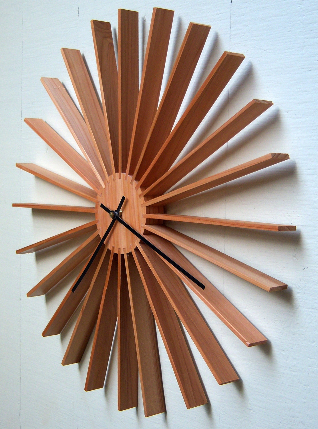 Modern Star Burst Wall Clock