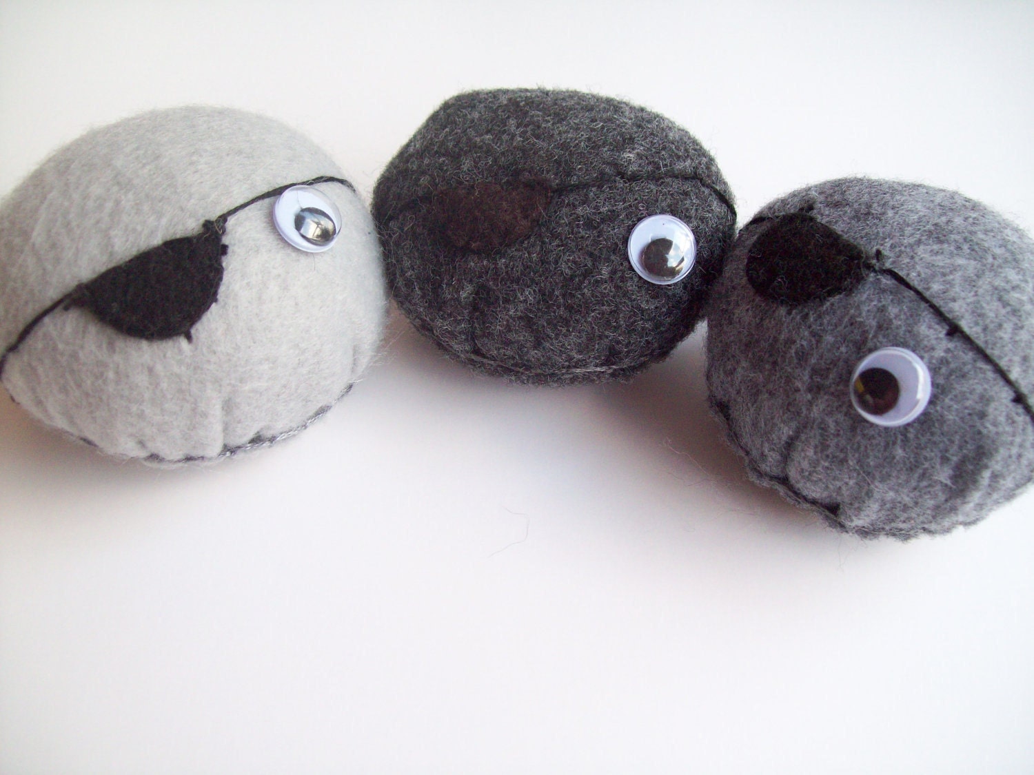 Pet rock- small with pirate eye patch (You choose 1)