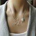 Sale - Charmed by the Sea Necklace - Unique Branch, Coin Pearl, Charms, - beach, gift, mother, wife, birthday, summer, wedding