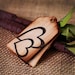 Personalized Wooden Wishing Tree Tags 'Hearts' with Rustic Twig Pen - Set of 100