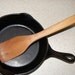 Bent Tip Spatula Cherry Wood