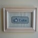 Facebook Cake Like button cross stitch sampler needlepoint