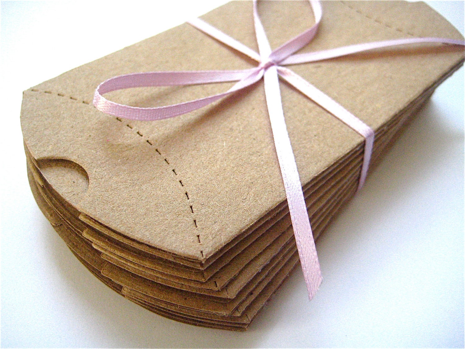 Kraft Gift Boxes Set of 12 Kraft Pillow Box Packaging
