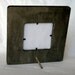 Rose Photo Frame Pyrographed Wood