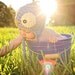 Blue Bird Hat - Crochet Cotton - NEWBORN Gift Baby Photo Prop