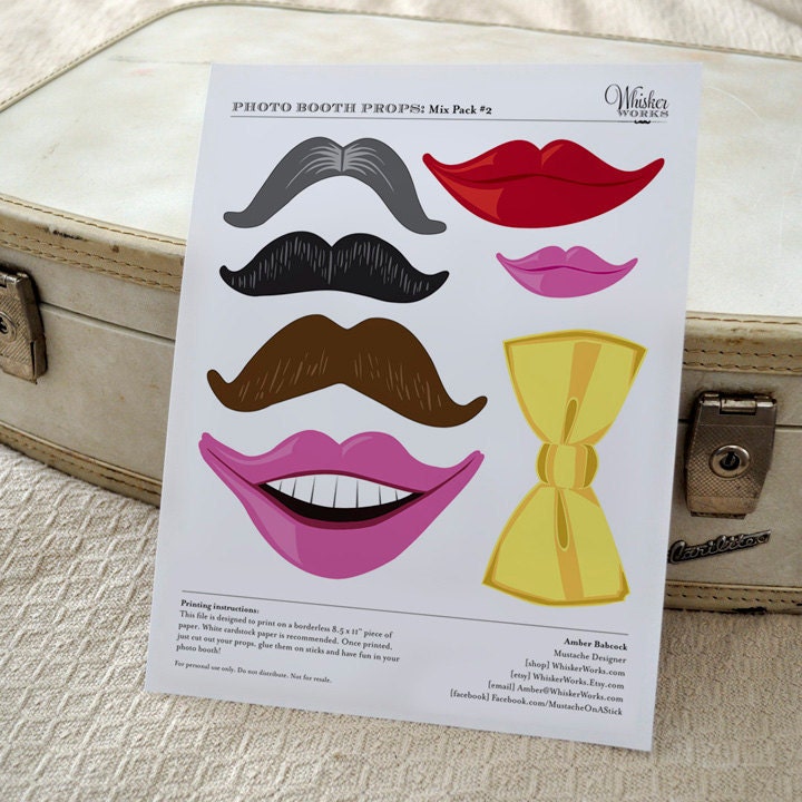 DIY Photo Booth Printables - Mix Pack - No. 2 Il_170x135
