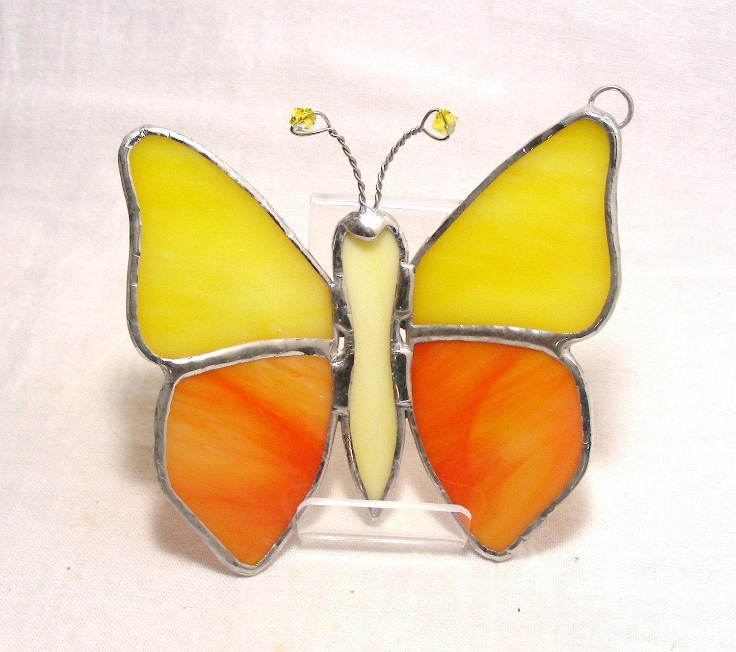 Orange Yellow Flutterby Butterfly