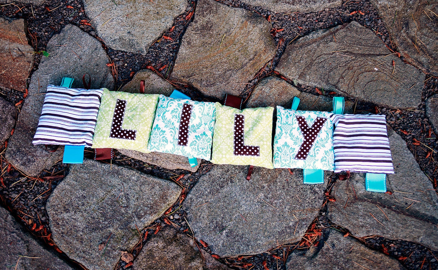 Personalized Colorful Bean Bags