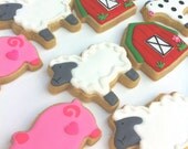 Farm Friends Cookies (1 dozen)
