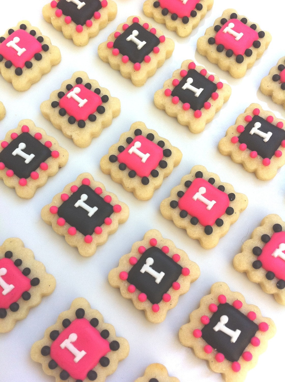Monogram Tile Cookies (3 dozen)