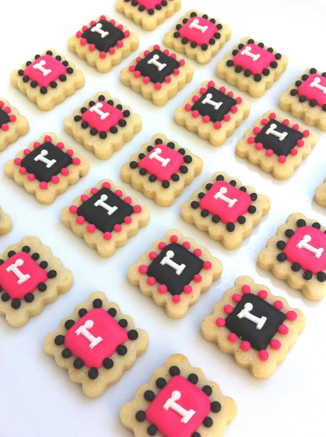 Monogram Tile Cookies (3 dozen)