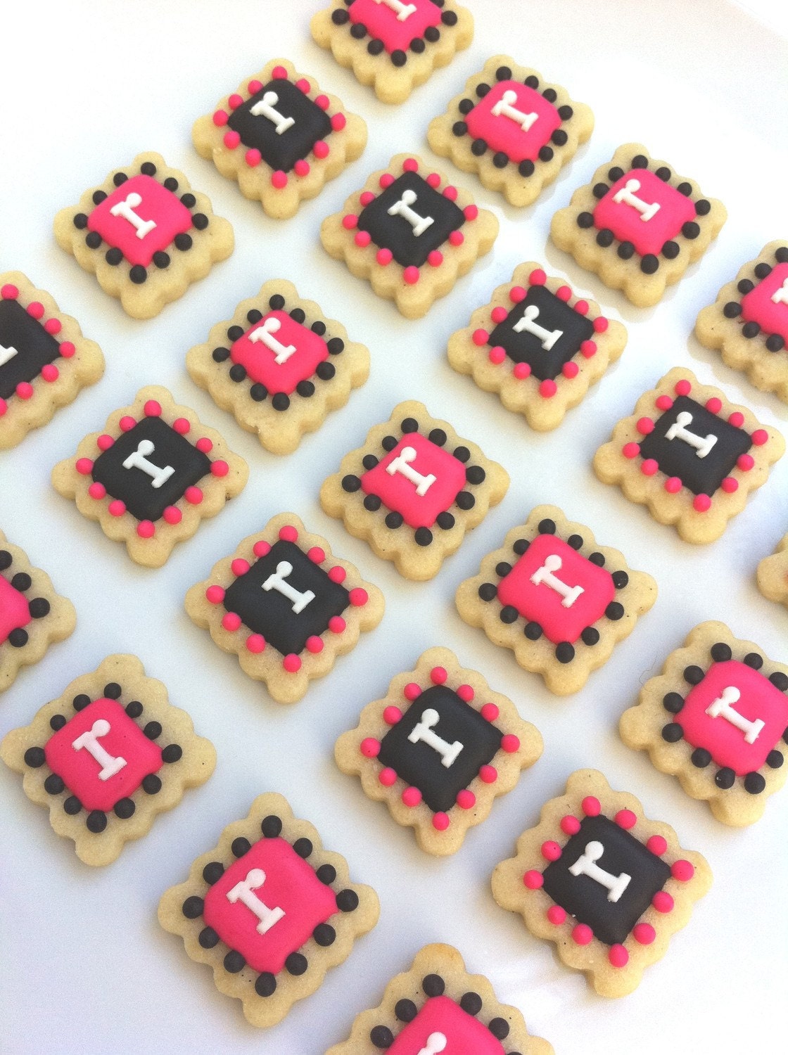 Monogram Tile Cookies (3 dozen)
