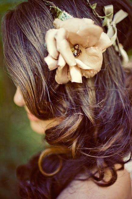 Nature girl halo in nude pink- style C100