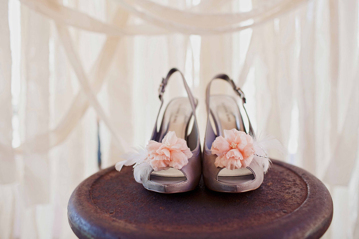 Cherry blossom shoe clips- style 202