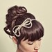 rhinestone bow headband- style 122